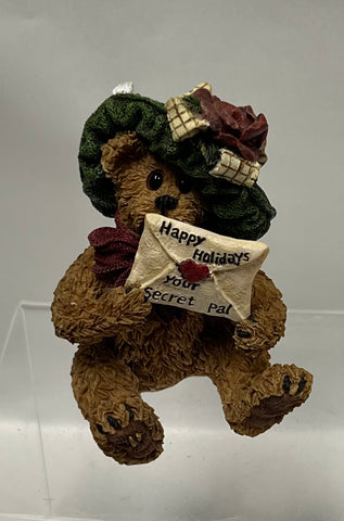 “Secret Pal" Boyd's Bear Ornament