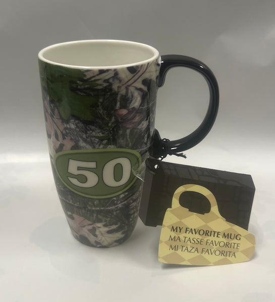 Mossy Oak 50 Latte Travel Mug