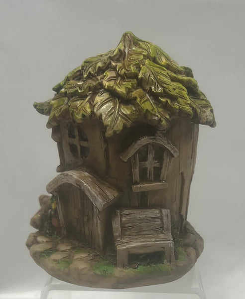 Fairy House Statue -Oak Leave