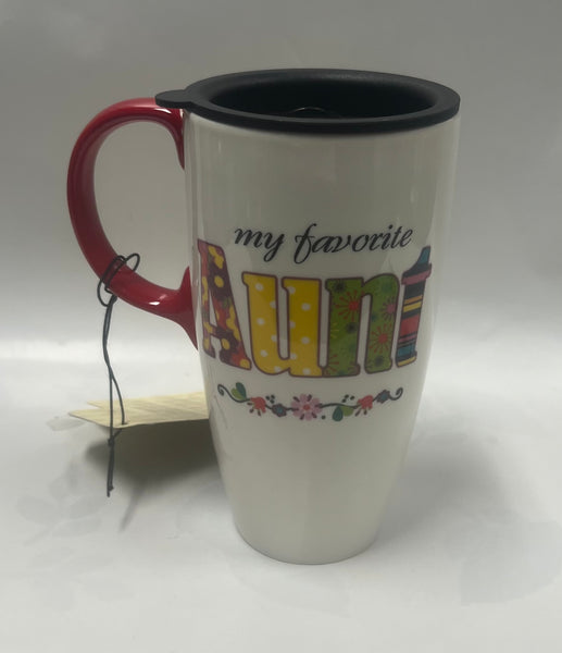 My Favorite Aunt Latte Travel Mug