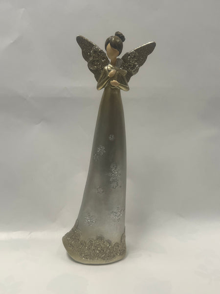 Snow Angel Figurine -Cross