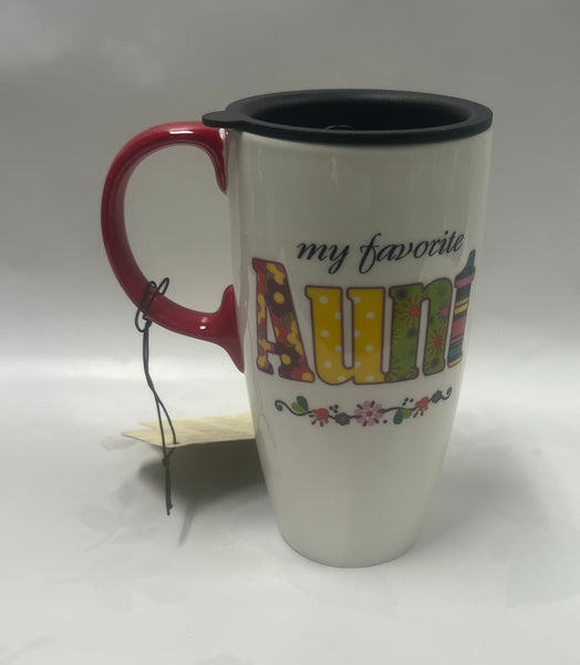 My Favorite Aunt Latte Travel Mug