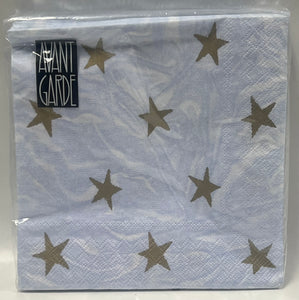 Luncheon Napkin -Gold Stars