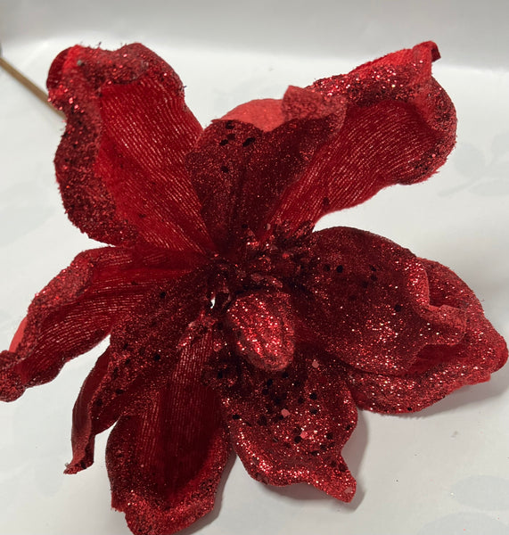 Christmas pick- Red Magnolia