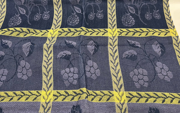 Cotton Kitchen Towel -Grapes