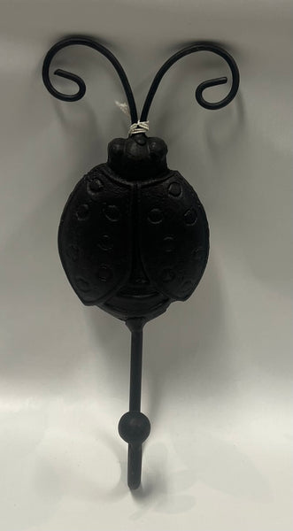 Cast Iron Ladybug Hook