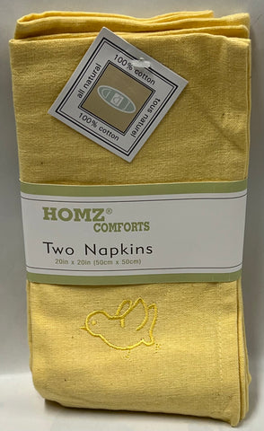 Yellow Napkin Set