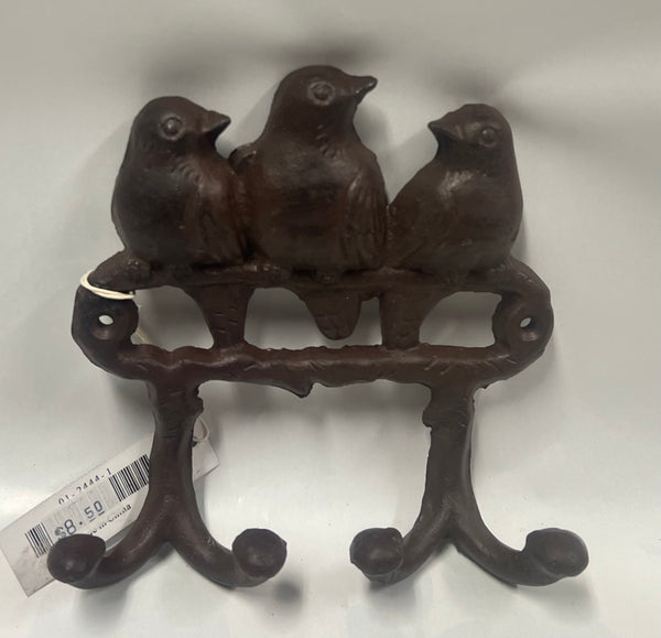 Cast Iron Bird Hooks