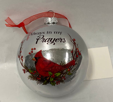 Always In My Prayers Tree Ornament