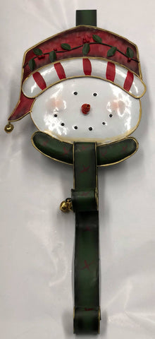 Snowman wreath hanger