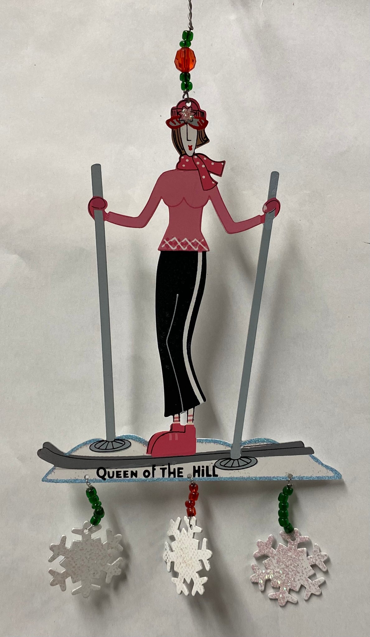 Tree Ornament -Queen Of The Hill