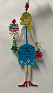 Teacher Tree Ornament