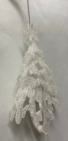 White Tree Ornament