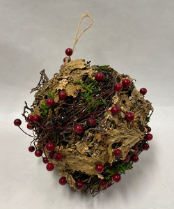 Grapevine and Berry Ornament