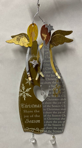 Gold/Silver Angel Tree Ornament