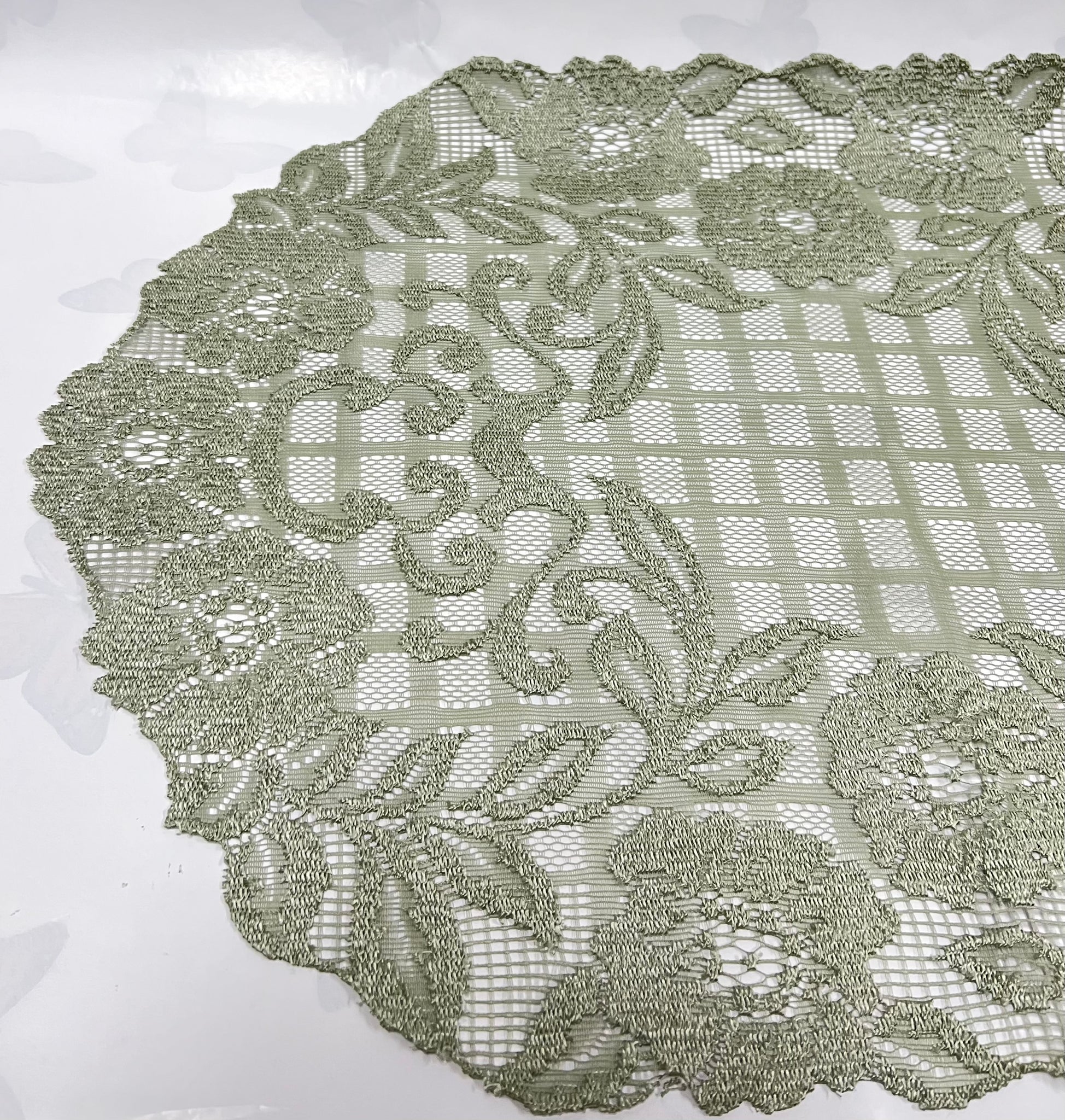 Placemat -Floral Trellis -Fern