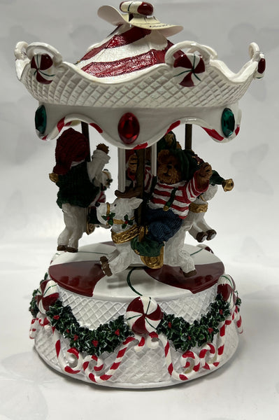 Elbert, Delbert & Fritz… Holiday Beaty- Go Round -Boyd's Bear