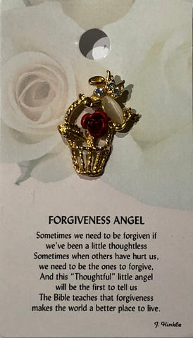 Forgiveness Angel Pin