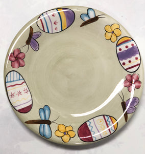 Light Green Easter Plate