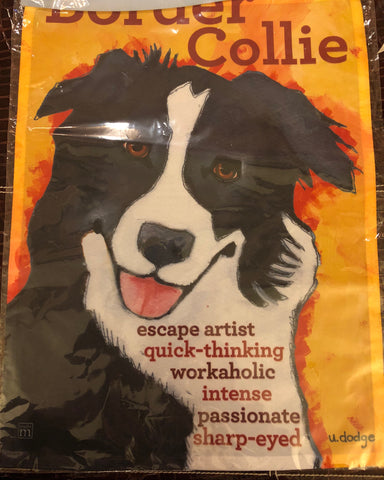 Border Collie -Small Flag