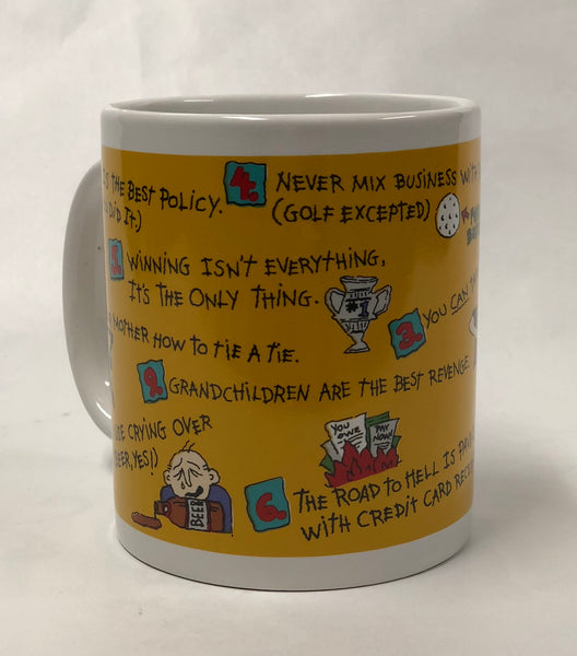 Top 10 Father’s Words of Wisdom Mug