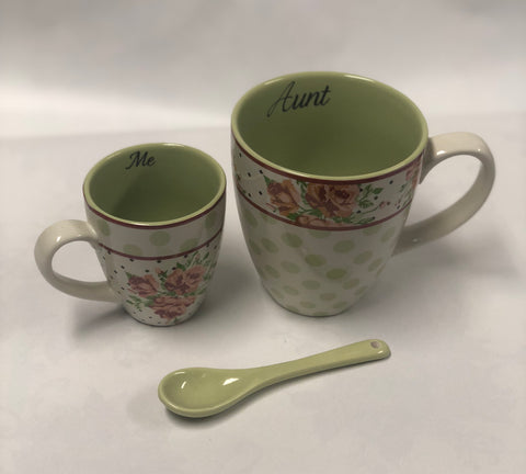 Aunt & Me Mug Set