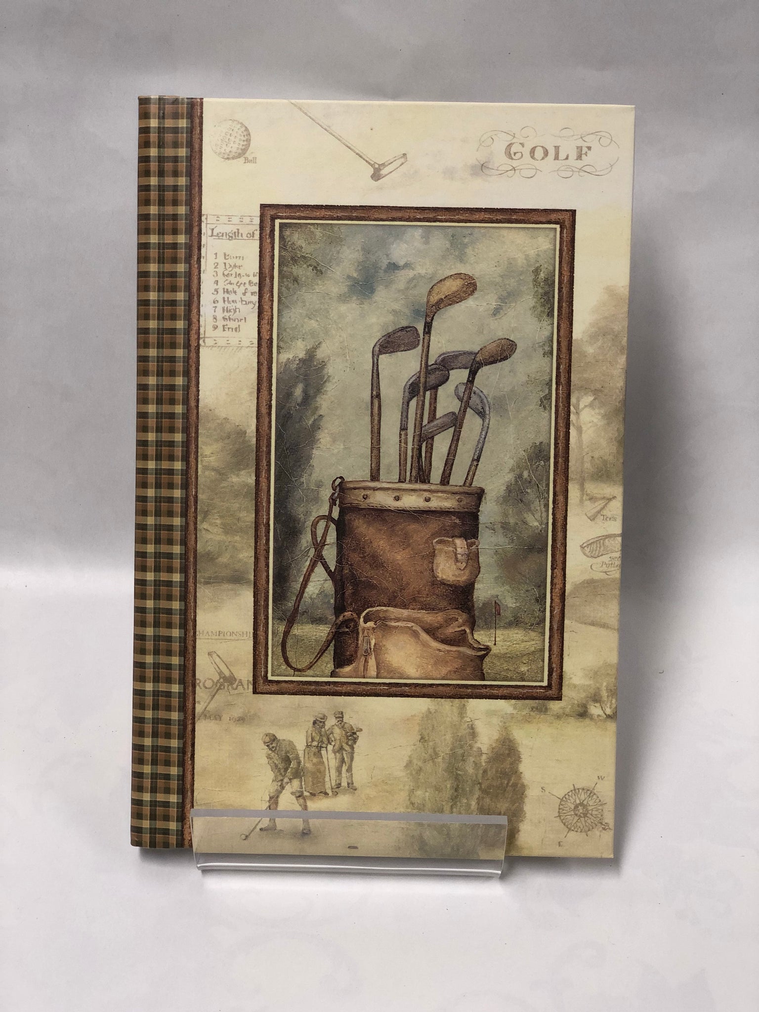 Hardcover Journal -Golf