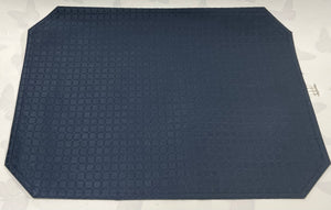 Navy Check Cloth Placemat