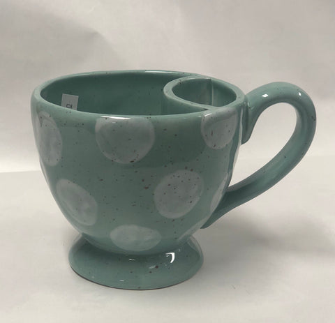 Mint Green Polka Dot Mug