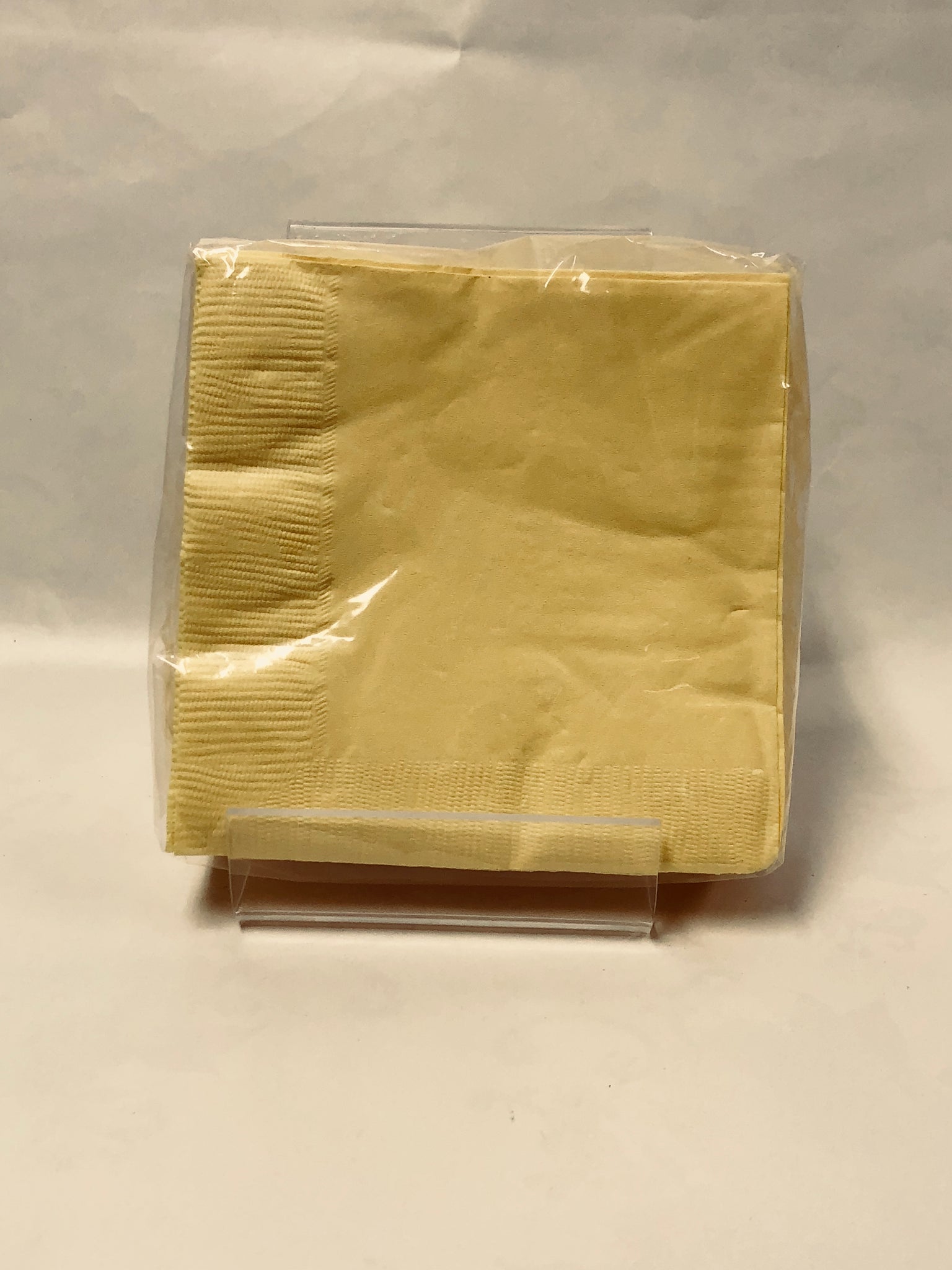 Bulk Cocktail Napkin- Light Yellow